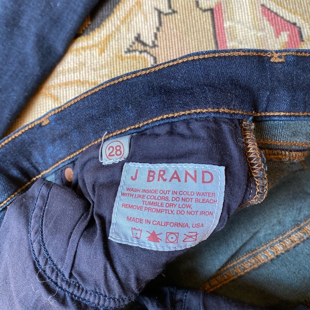 J Brand straight leg denim jeans - Picture 5 of 5